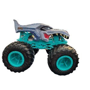 Hot Wheels Monster Trucks Mega Wrex Shark 1:64 Scale Die-Cast Vehicle